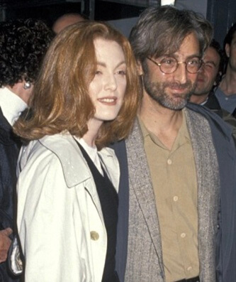 John Gould Rubin with his ex-wife, Julianne Moore.